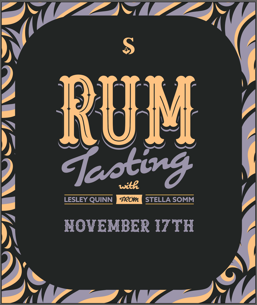 Rum Tasting with Lesley Quinn-November 17th